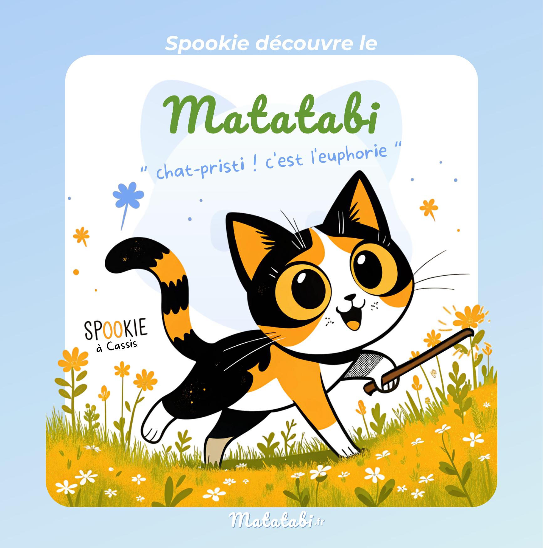 Couverture du livre Spookie découvre le Matatabi